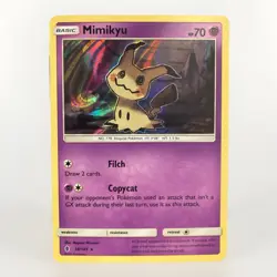 Mimikyu 58/145 Guardians Rising Holo Rare Pokemon Card LP - Image 1