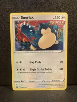 Snorlax - SWSH119 Promo SWSH: Sword & Shield Promo Cards 2019 LP - Image 1