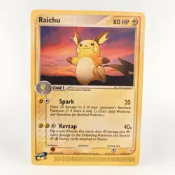 Pokemon Card - Raichu Team Magma vs Team Aqua 13/95 Rare - Image 1