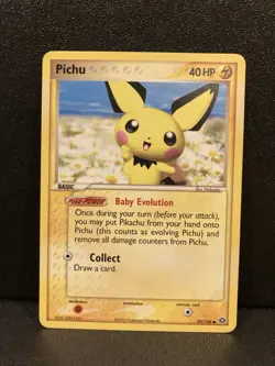 Pokemon Card - Pichu Emerald 59/106 Common LP - Image 3