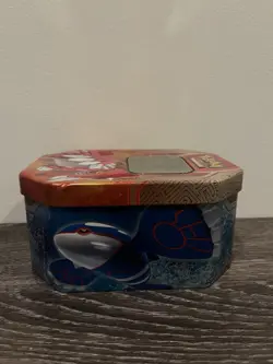 Pokemon 2015 TCG Trading Card Game Legends of Hoenn Groudon-EX Groudon Tin EMPTY - Image 3