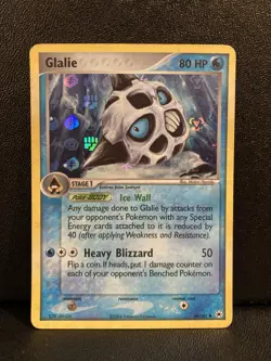 Glalie 34/101 EX Hidden Legends Reverse Holo 2004 Vintage Pokemon TCG Card - Image 1