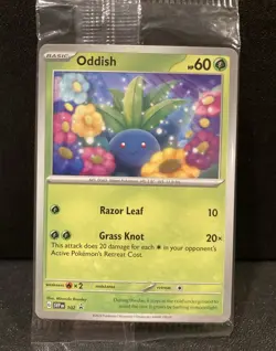 Oddish 102 Sv: Scarlet & Violet Promo Cards Regular SEALED - Image 1