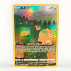 Ditto Gg20/GG70 Galarian Gallery Crown Zenith Full Art Holo Rare Pokemon Card - Image 1