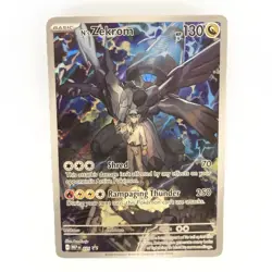N’s Zekrom Ascended Heroes Promo Pokemon Card TCG LP - Image 1