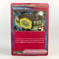 Maximum Belt 154/162 Prize Pack Series Cards Holo - Image 1