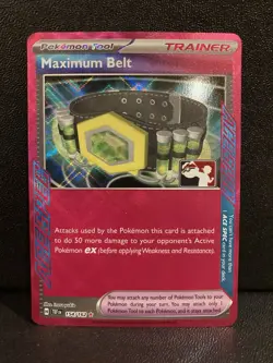 Maximum Belt 154/162 Prize Pack Series Cards Holo - Image 3