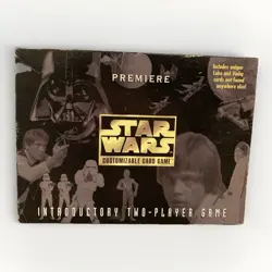 Star Wars 1995 Premiere Customizable Card Game Starter Set Decipher 73000403607 - Image 1