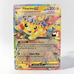 Pikachu ex 057/191 Prize Pack Series Cards Holo - Image 1