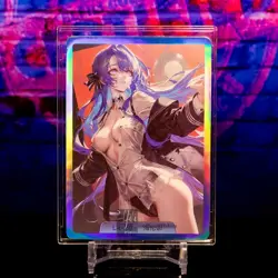 Iuno Premium Waifu Trading Card Goddess LR Silver Holo Foil Wuthering Waves - Image 1