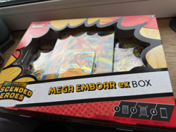Pokemon TCG: Mega Evolution – Ascended Heroes Mega Emboar ex Box – Brand New & S - Image 3