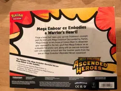 Pokemon TCG: Mega Evolution Ascended Heroes Mega Emboar Ex Box | New & Sealed - Image 2