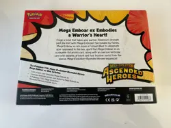 Pokemon TCG Mega Evolution Ascended Heroes Mega Emboar Ex Box Brand - NEW&SEALED - Image 2