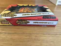 Pokemon TCG Mega Evolution Ascended Heroes Mega Emboar ex Box - New & Sealed - Image 2
