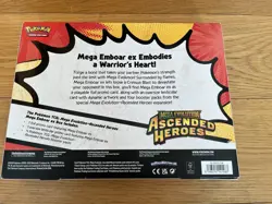 Pokemon TCG Mega Evolution Ascended Heroes Mega Emboar ex Box - New & Sealed - Image 4