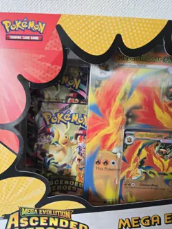 Pokemon TCG: Mega Evolution Ascended Heroes - Mega Emboar ex Box NEW - Image 3
