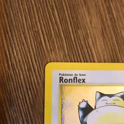 Ronflex / Snorlax French 11/64 Holo Jungle Pokemon Card TCG - 1999 NM - Image 2