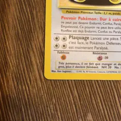 Ronflex / Snorlax French 11/64 Holo Jungle Pokemon Card TCG - 1999 NM - Image 5