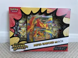 Pokemon TCG: Mega Evolution Ascended Heroes - Mega Emboar ex Box NEW - Image 1