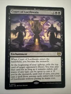 Court of Locthwain Commander: Wilds of Eldraine Regular - Image 1