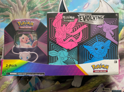 Pokemon TCG Evolving Skies Elite Trainer Box + Mew V Tin (Costco Bundle) - Image 1