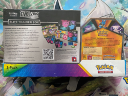 Pokemon TCG Evolving Skies Elite Trainer Box + Mew V Tin (Costco Bundle) - Image 2
