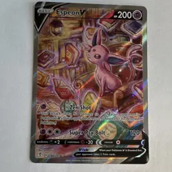 Pokemon Company Espeon V 180/203 Evolving Skies Ultra Rare Full Art Holo EN - Image 3