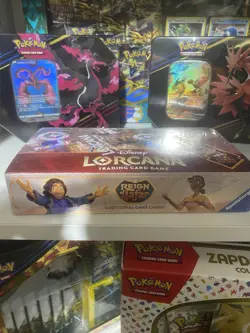 Disney Lorcana Reign of Jafar Booster Box Sealed English TCG Cards - Image 1