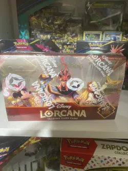 Disney Lorcana Reign of Jafar Booster Box Sealed English TCG Cards - Image 2