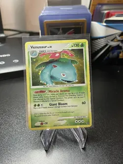 Swirl Venusaur LV.51 Secret Wonders Holo Rare Pokemon Card 20/132 2007 - Image 1