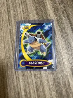 Pokemon Topps TV Animation Blastoise – Advanced Challenge – Vintage – Non-Holo - Image 1