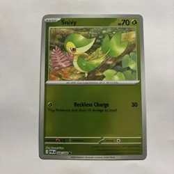 NM/M Reverse Holo Perfect Order Snivy 004/088 Common Pokemon - Image 1
