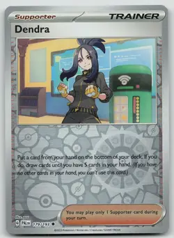 Pokemon Dendra 179/193 Paldea Evolved Uncommon Reverse Holo NM - Image 1