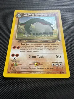 Pokemon - Neo Destiny - Dark Donphan 3/105 LP - Image 2