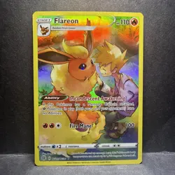 Pokemon TCG Flareon TG01/TG30 Brilliant Stars TG Holo Ultra Rare English 110 NM - Image 1