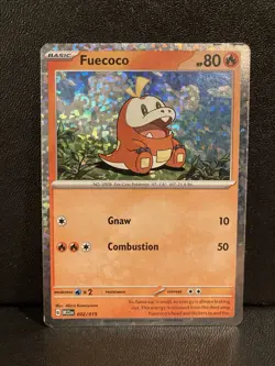 Fuecoco - 002/015 - McDonald’s Promos 2023 - Holo Rare - Pokemon TCG - LP - Image 1