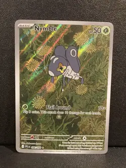 Pokemon Phantasmal Flames* Nymble*096/094* Illustration Rare - Image 1
