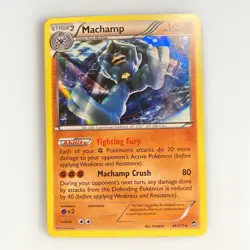 Pokemon TCG Machamp 46/111 XY Furious Fists Holo Rare - Image 1