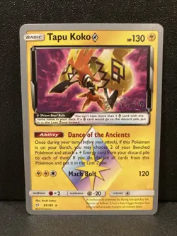 Pokemon Tapu Koko Prism Star #51/181 - Image 1