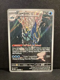 Clawitzer - 141/132 Illustration Rare Holo ME01: Mega Evolution Pokemon NM - Image 1