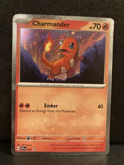 Charmander - Black Star Promo - 047/165 - Scarlet & Violet: 151 - Pokemon TCG - Image 1