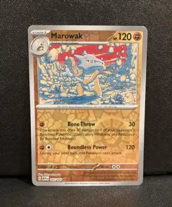 Pokemon Scarlet & Violet 151 Reverse Marowak - Image 1