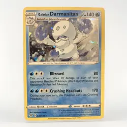 Pokemon Galarian Darmanitan 044/189 Cracked Ice Holo - Near Mint - Image 1