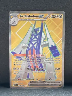 ARCHALUDON EX 224/191 ULTRA RARE SURGING SPARKS POKEMON NM/M - Image 1