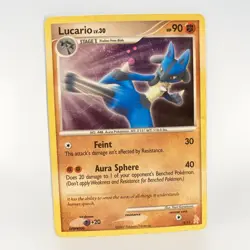 Pokemon TCG Lucario Lv. 30 Holo 3/11, Trainer Kit HP AA57 - Image 1