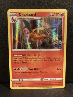 Charizard 010/078 Pokemon GO Holo - Image 1