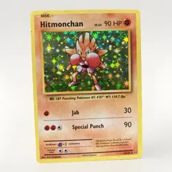 Pokemon TCG - Hitmonchan 62/108 - Vintage Holo Rare - XY Evolutions LP - Image 1