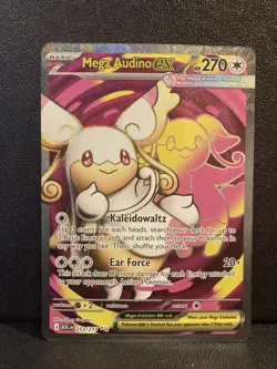 Mega Audino ex 253/217 Ultra Rare Pokemon Ascended Heroes - Image 1