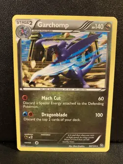 2012 Pokemon Dragons Exalted Garchomp (90) #90/124 - Image 3