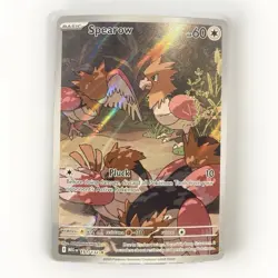Spearow 151/132 Illustration Rare Mega Evolution Pokemon TCG NM - Image 1